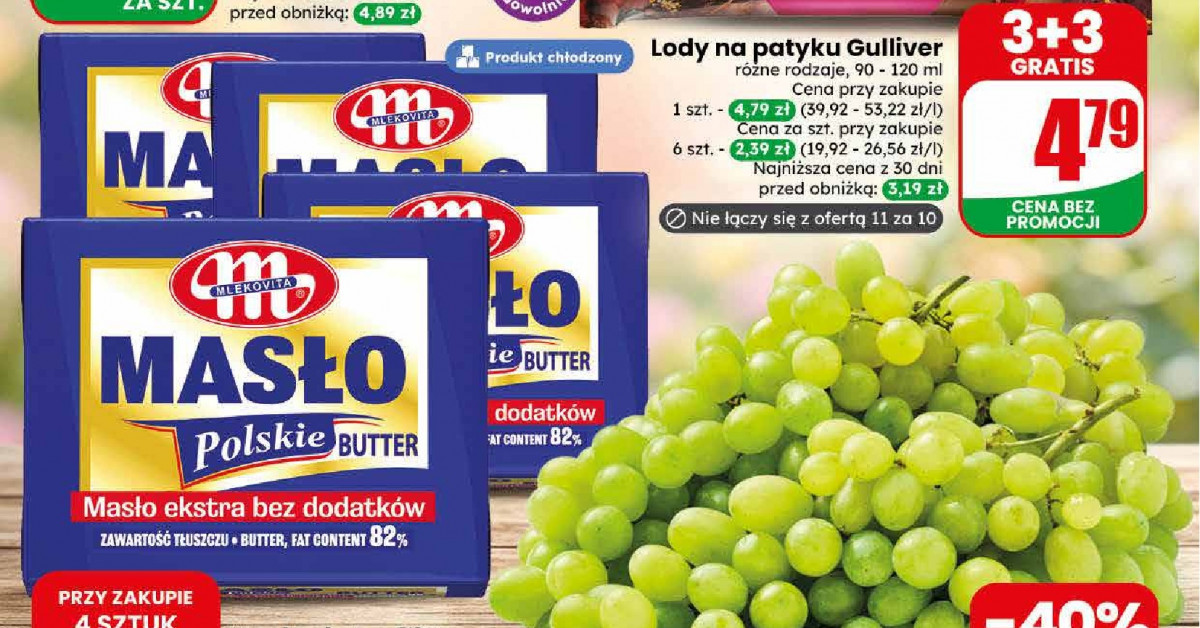 Masło extra za 2,89 zł?! Promocja w Dino, która może zmienić twoje koszty tygodniowych zakupów