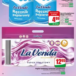Papier toaletowy LaVenda z proteinami