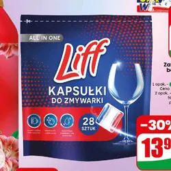 Kapsułki do zmywarki Liff