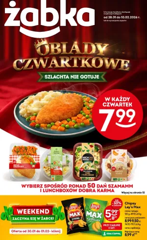 Gazetka Żabka promocyjna (28.01-10.02)
