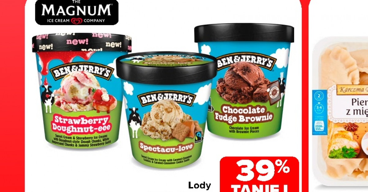 Mega obniżka lodów w Carrefour — kup teraz i zaoszczędź ponad 12 zł!