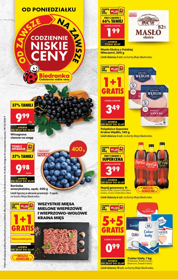 Strona 1 gazetki Biedronka