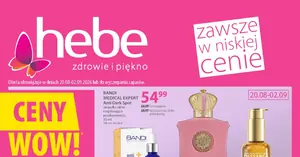 Nowa gazetka Hebe (20.08–02.09): 10 promocji, które MUSISZ zobaczyć zanim znikną