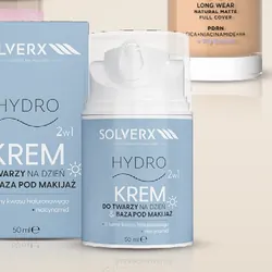 Krem do twarzy Solverx Hydro