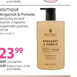 BOUTIQUE Bergamot & Pomelo żel pod prysznic