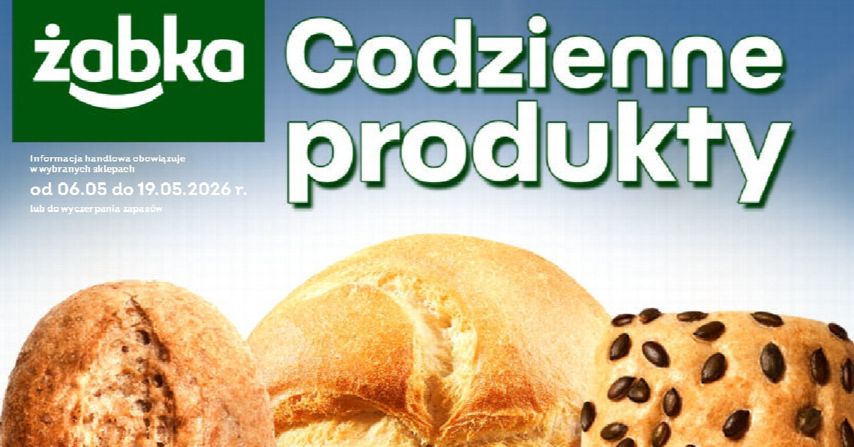 Nowa gazetka Żabka 06.05–19.05 — zobacz 7 hitów, które pozwolą Ci zaoszczędzić krocie!
