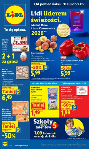 Gazetka od 31.08