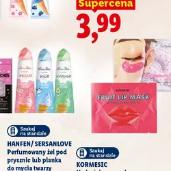 Hydrożelowa maska na usta lub hydrożelowe płatki pod oczy