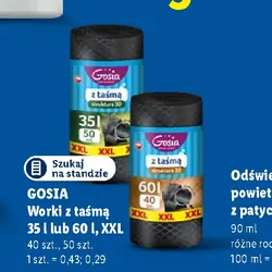GOSIA Worki z taśmą