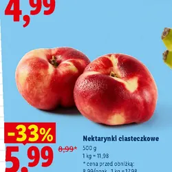 Nektarynki ciasteczkowe