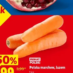 Polska marchew, luzem