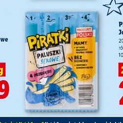 Piratki Paluszki serowe