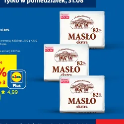 Masło z Polskiej Mleczarni 82%