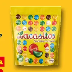 Drażetki z czekolady w polewie Lacasitos