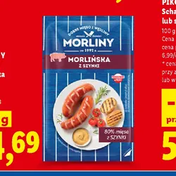 MORLINY Kiełbasa morlińska z szynki
