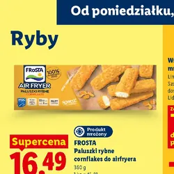Paluszki rybne cornflakes do airfryera