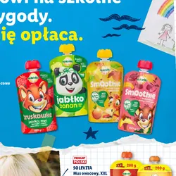 Mus owocowy lub smoothie owocowe