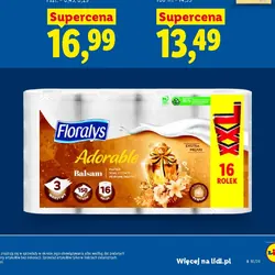 FLORALYS Papier toaletowy 3-warstwowy