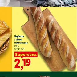 Bagietka z ciasta ługowanego
