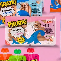 Piratki Parówki z szynki