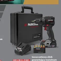 PARKSIDE PERFORMANCE Zestaw w walizce: akumulatorowa wiertarkowkrętarka, 20 V