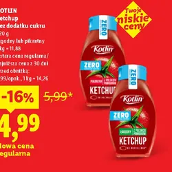 Kotlin Ketchup bez dodatku cukru