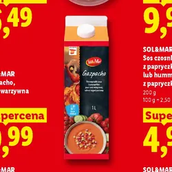 Gazpacho, zupa warzywna