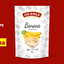 Banan liofilizowany