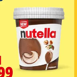 Lody Nutella w kubku