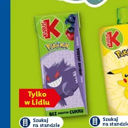 Kubuś Napój Pokémon