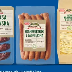 Frankfurterki z jagnięciną Pikok