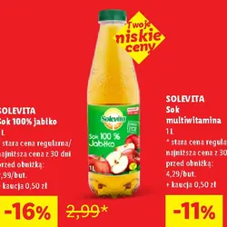 Sok 100% jabłko