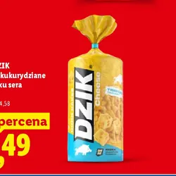 WK Dzik Wafle kukurydziane o smaku sera