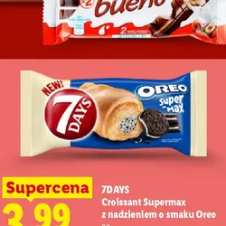 7 Days Croissant Supermax z nadzieniem o smaku Oreo