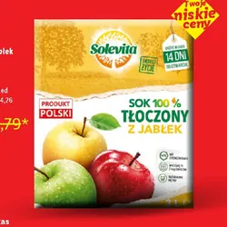 Sok 100% tłoczony z jabłek