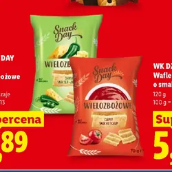 Snack Day Chipsy wielozbożowe