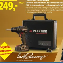 Zestaw w walizce: akumulatorowa wiertarkowkrętarka, 20 V