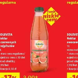 Nektar z czerwonych grejpfrutów
