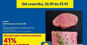 Schab XXL w Lidlu za 9,99 zł! Przepis na niedzielny obiad za grosze