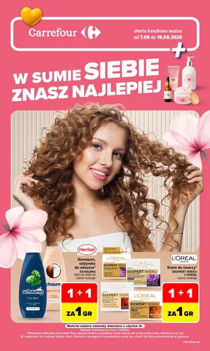 Gazetka Carrefour w SUMIE siebie znasz najlepiej