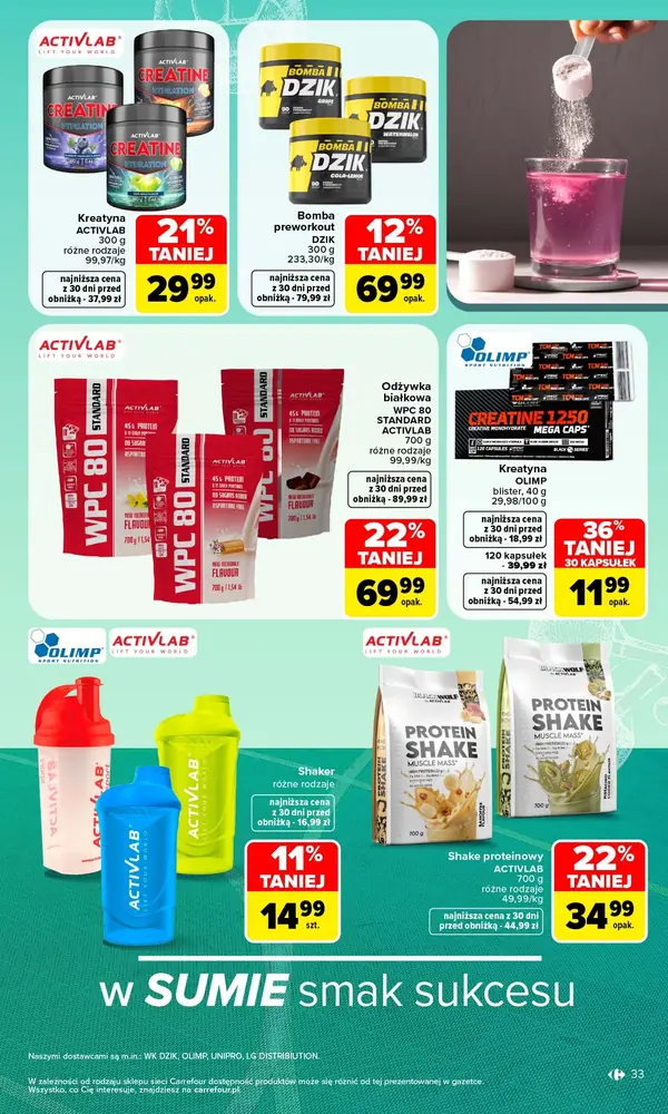 Strona 33 gazetki Carrefour