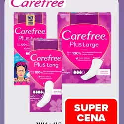 Wkładki higieniczne CAREFREE