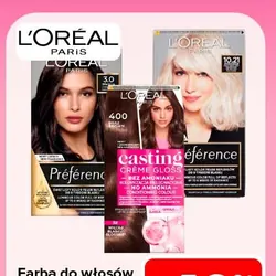 Farba do włosów L'Oréal Paris Préférence, Casting Crème Gloss