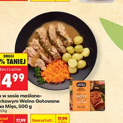Indyk w sosie maślano-koperkowym Wolno Gotowane Kraina Mięs