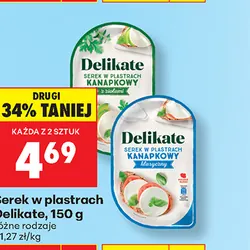 Serek w plastrach Delikate
