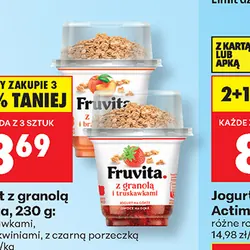 Jogurt z granolą Fruvita
