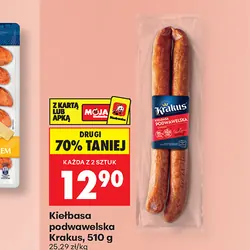 Kiełbasa podwawelska Krakus, 510 g