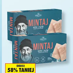 Kostka z fileta mintaja