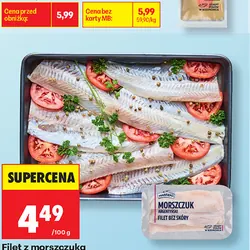 Filet z morszczuka argentyńskiego bez skóry