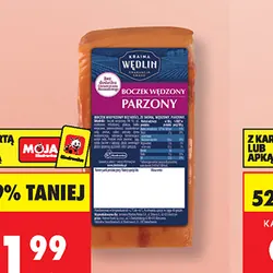 Boczek wędzony, parzony Kraina Wędlin